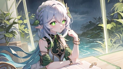 （纳西妲）草神雨夜