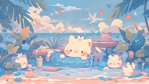 猫咪的假日