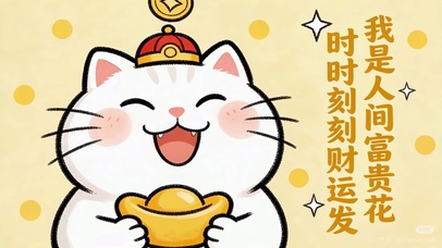 人间富贵花可爱喵