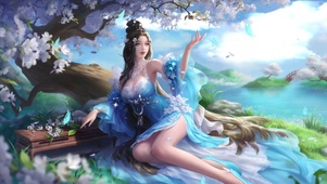 4K 古风美女
