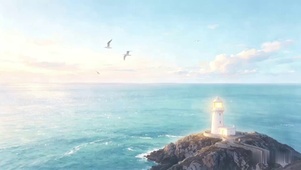 海边灯塔