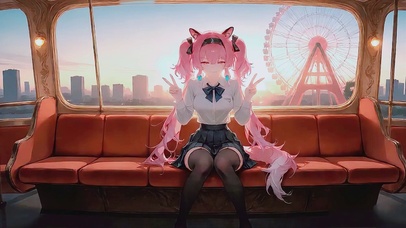 4K 可循环 唯美电车LUPA