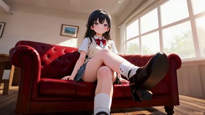 长腿女孩