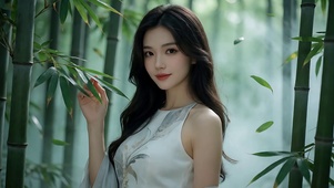 竹林少女