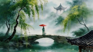 江南烟雨