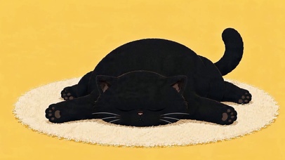 慵懒的大肥猫