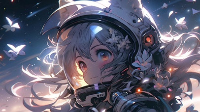 宇航员少女