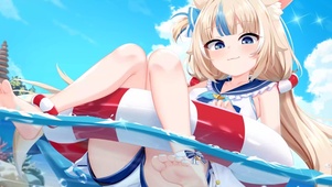 夏日海洋泳装萝莉