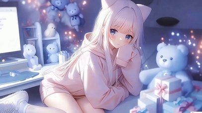 可爱女孩