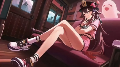 原神超可爱胡桃堂主高清