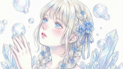 水晶少女