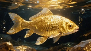 好运金鲤（见者多金又好运）