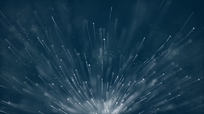 震撼唯美粒子光线发射