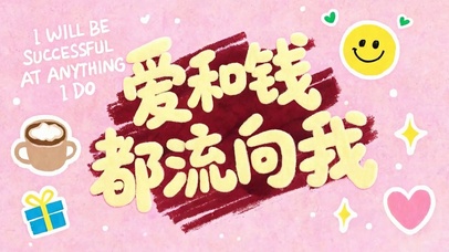 爱和钱都流向我