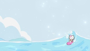 猫猫冲浪