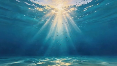 蓝色海洋