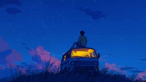 夜晚的星空