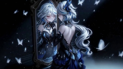 【4K】芙宁娜丨镜中人丨