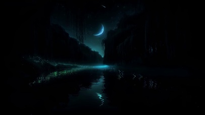 流星月影