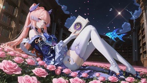 花间少女心海