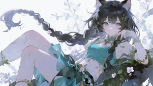 可爱猫耳少女