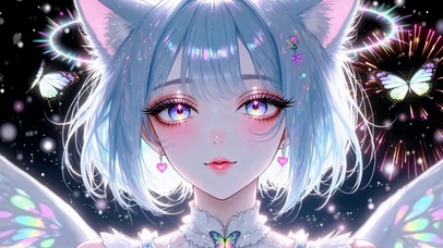 猫耳幻彩星瞳