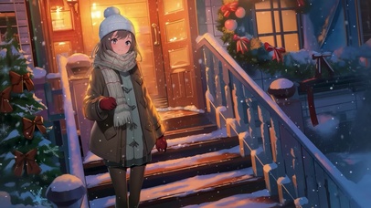 雪夜女孩