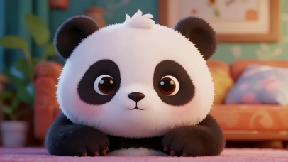 呆萌熊猫宝宝