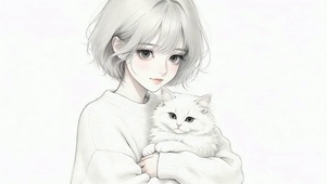 猫咪和少女