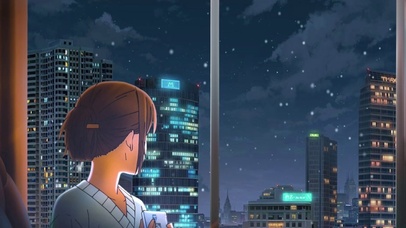 看雪的女孩