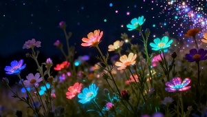 夜景护眼树木带鱼屏