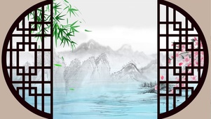 中国风庭院