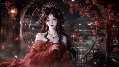 中式古风少女