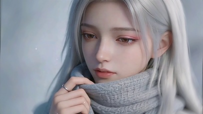 想念你的氛围感美女