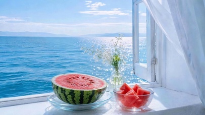海窗夏味