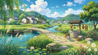 小清新乡村小路
