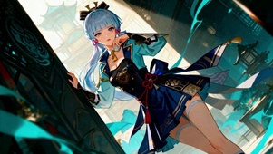 神里绫华- 枫庭吹雪