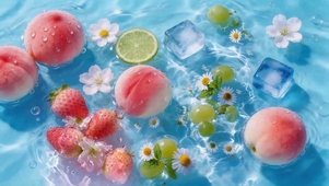 清凉夏季水果
