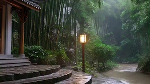 竹林绿景桌面主题