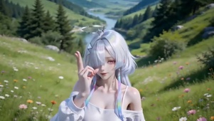 莫宁刀马舞蹈（循环）