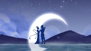 七夕月亮牛郎织女