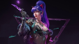 性感机械装甲武士女孩