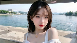 清纯甜美美女