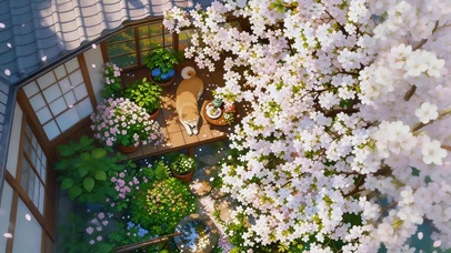 樱花小院
