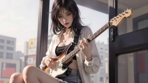吉他少女