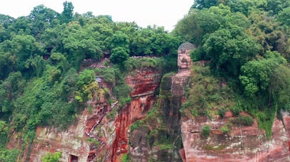 4K四川乐山大佛