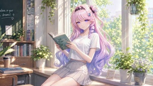 窗边阅读