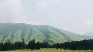 喀纳斯山川风景