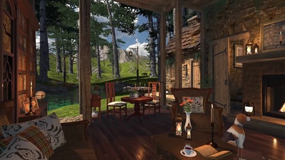 森林小屋氛围
