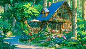 林间小屋
